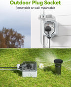 Weatherproof Outdoor Extension Socket