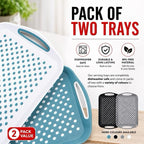Anti-Slip Serving Tray Set