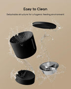 Automatic cat feeder 4L with timer – view 7