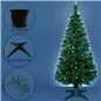 4FT (120CM) FIBRE OPTIC GREEN TREE