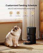 Automatic cat feeder 4L with timer – view 2