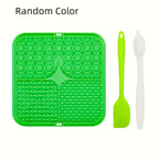 3pcs Pet Licking Mat – Slow Feeder, Training & Bath Distraction Mat