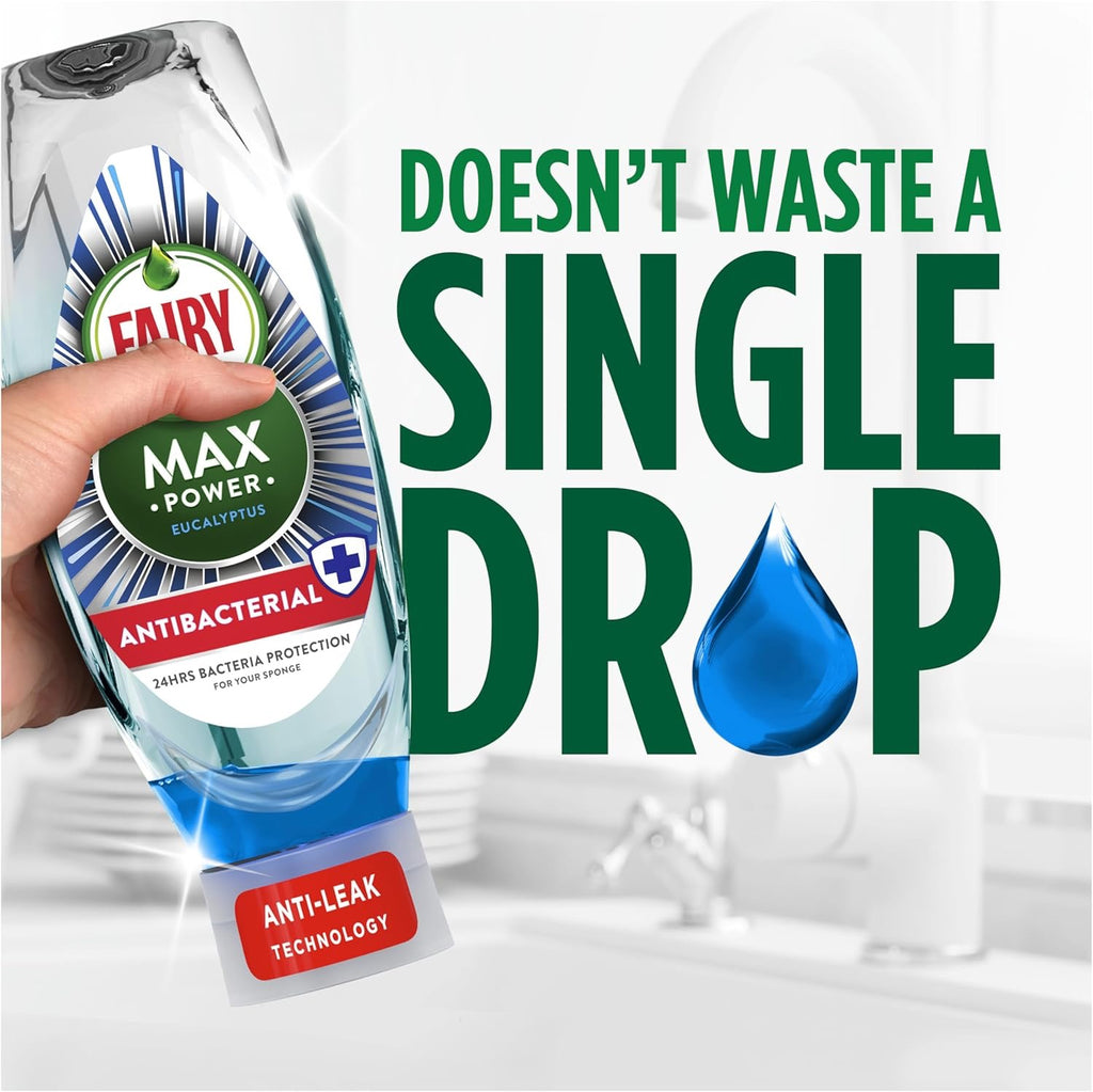 Antibacterial Washing Up Liquid 8 Pack