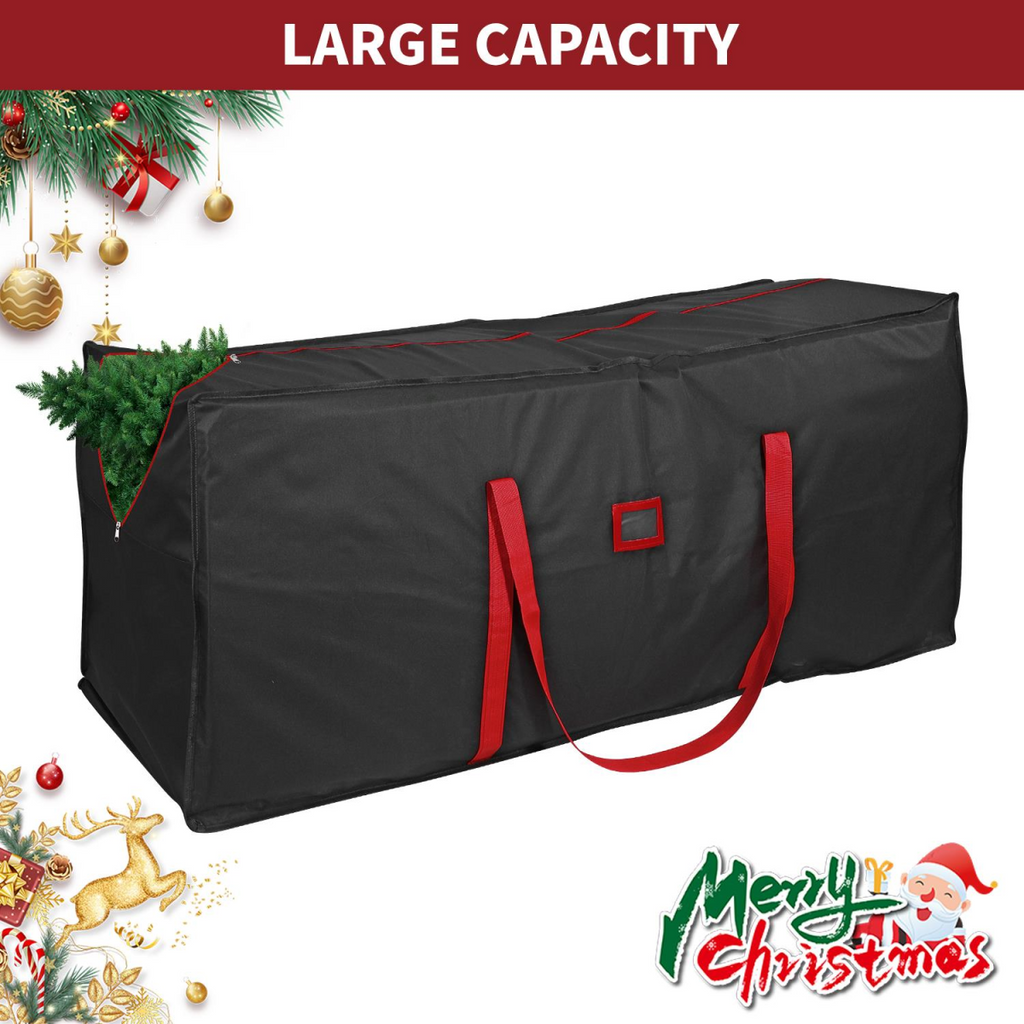 VINSANI BLACK XMAS TREE STORAGE BAG