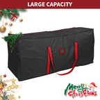 VINSANI BLACK XMAS TREE STORAGE BAG
