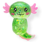 Squishy Fidget Toy – Fun Squeeze Toy in Cute Designs – Standing Axolotl – Green