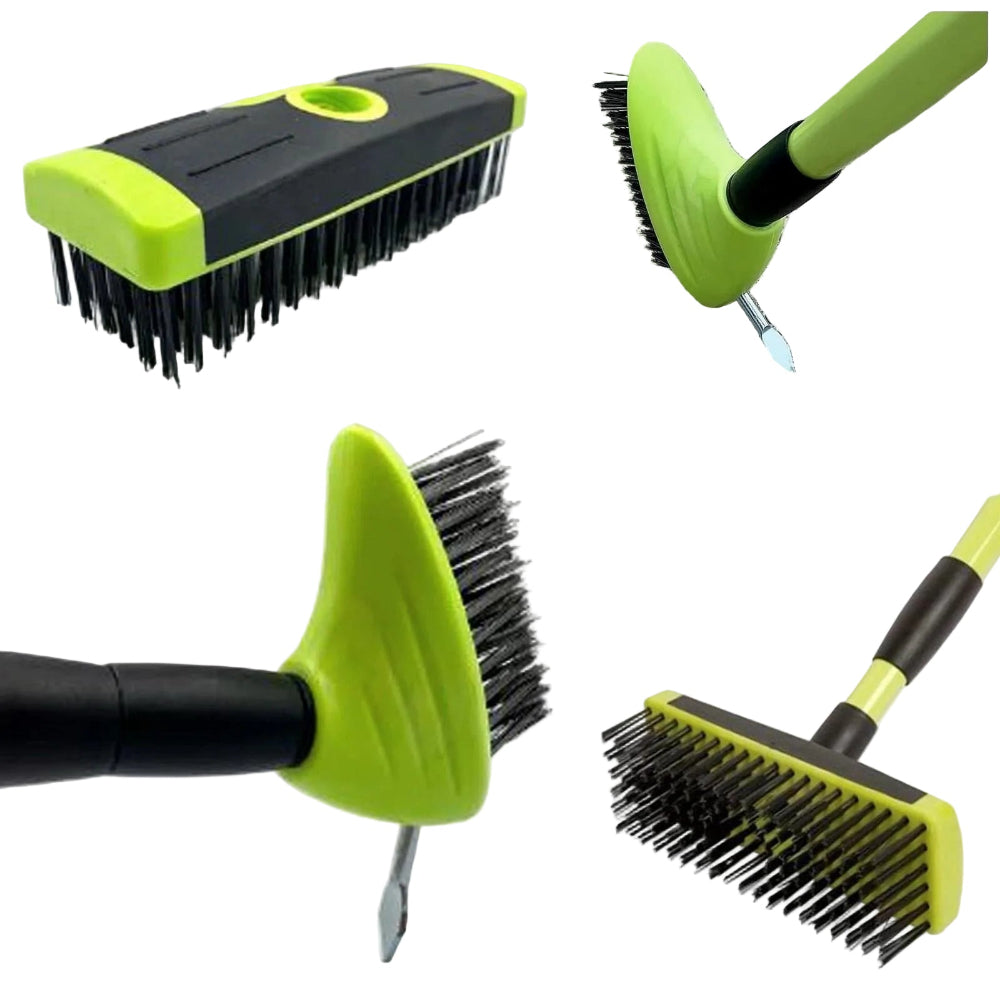 3-in-1 Telescopic Weed Removal Brush Set
