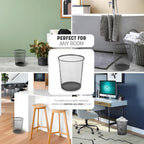 Round Metal Mesh Waste Bin