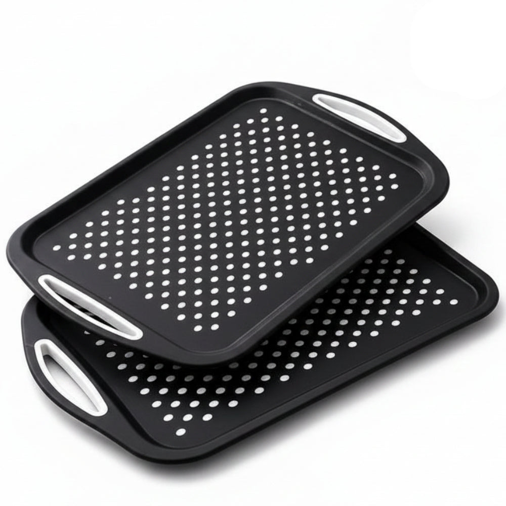 Anti-Slip Serving Tray Set