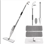 Spray Mop with 2 Microfibre Pads – All Floor Types – Grey