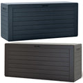 Large Outdoor Garden Storage Box – Weather-Resistant Deck Box with Lid