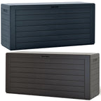 Large Outdoor Garden Storage Box – Weather-Resistant Deck Box with Lid