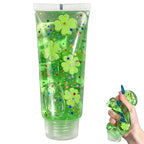 Squishy Fidget Toy – Fun Squeeze Toy in Cute Designs – Glitter Squeeze Tube – Green
