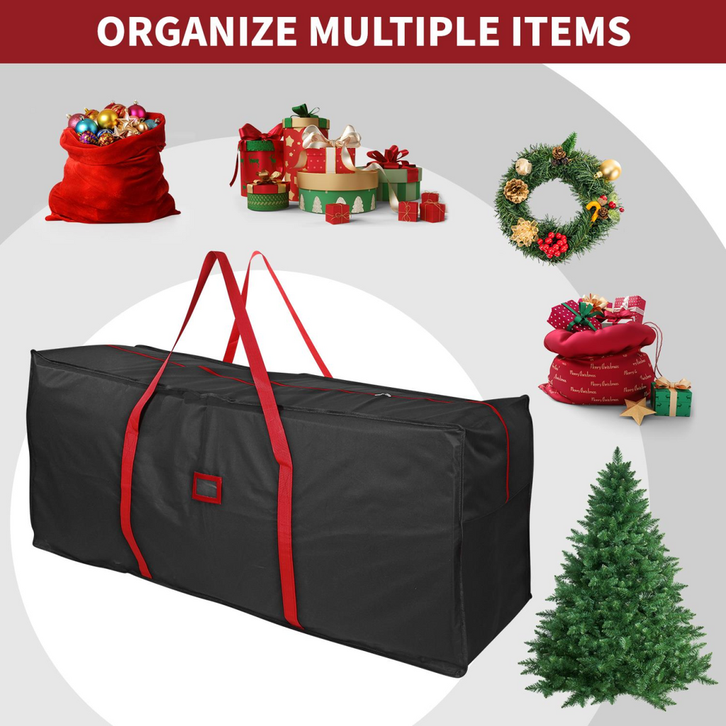 VINSANI BLACK XMAS TREE STORAGE BAG