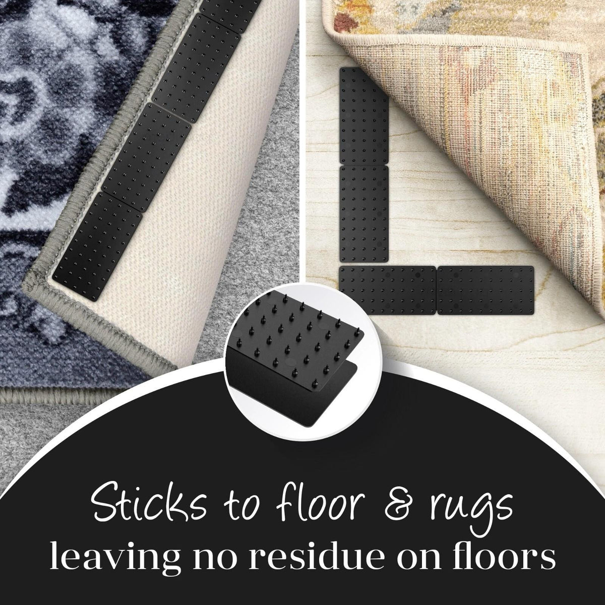 Reusable Anti-Slip Rug Grippers