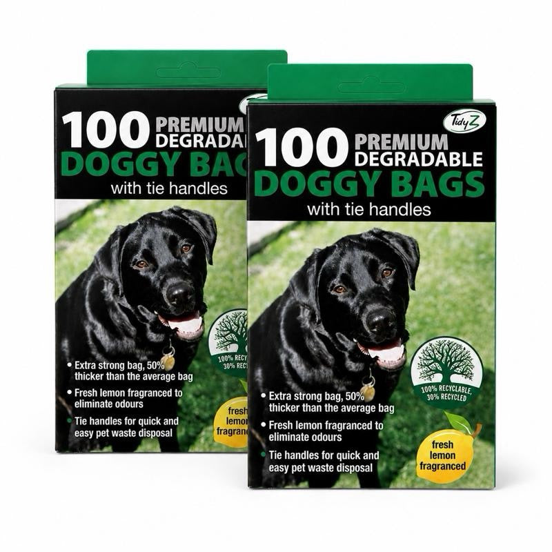 Extra Strong Lemon Scented Dog Waste Bags