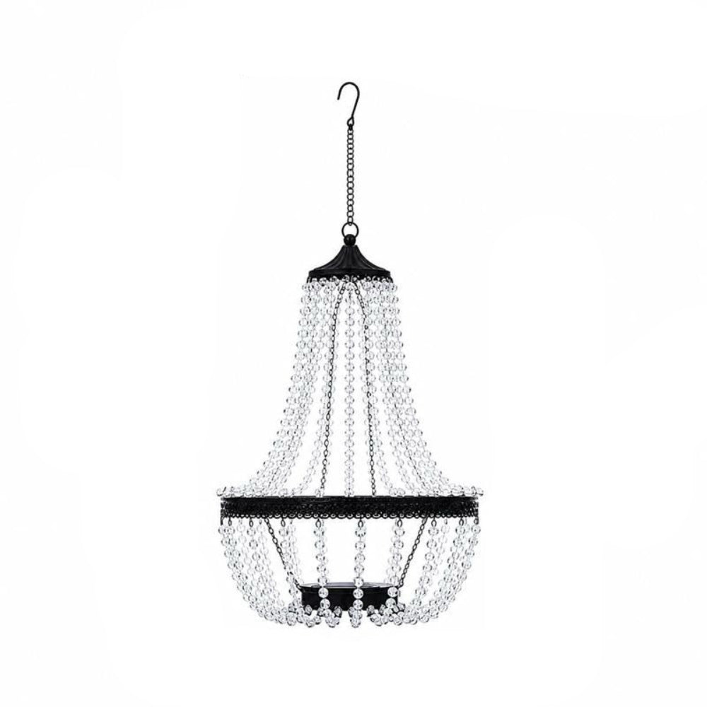 Solar Crystal Chandelier Outdoor Light
