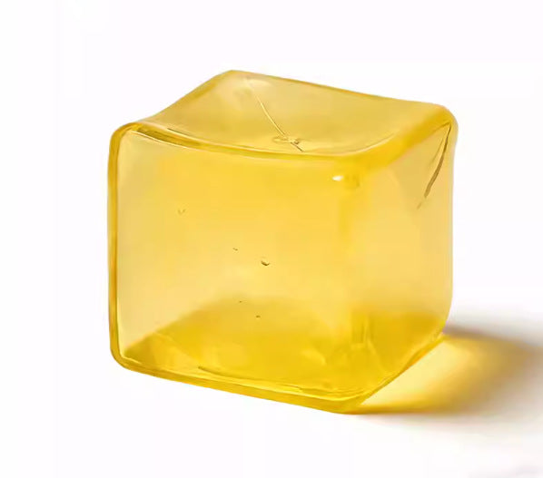 Squishy Fidget Toy – Fun Squeeze Toy in Cute Designs – Jelly Cube – Orange