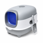 UV Sterilising Enclosed Cat Litter Box with Scoop
