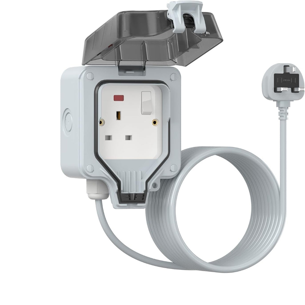 Weatherproof Outdoor Extension Socket