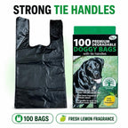 Extra Strong Lemon Scented Dog Waste Bags