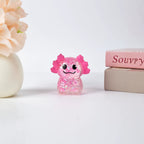 Squishy Fidget Toy – Fun Squeeze Toy in Cute Designs – Mini Axolotl – Pink