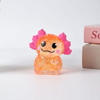 Squishy Fidget Toy – Fun Squeeze Toy in Cute Designs – Mini Axolotl – Yellow