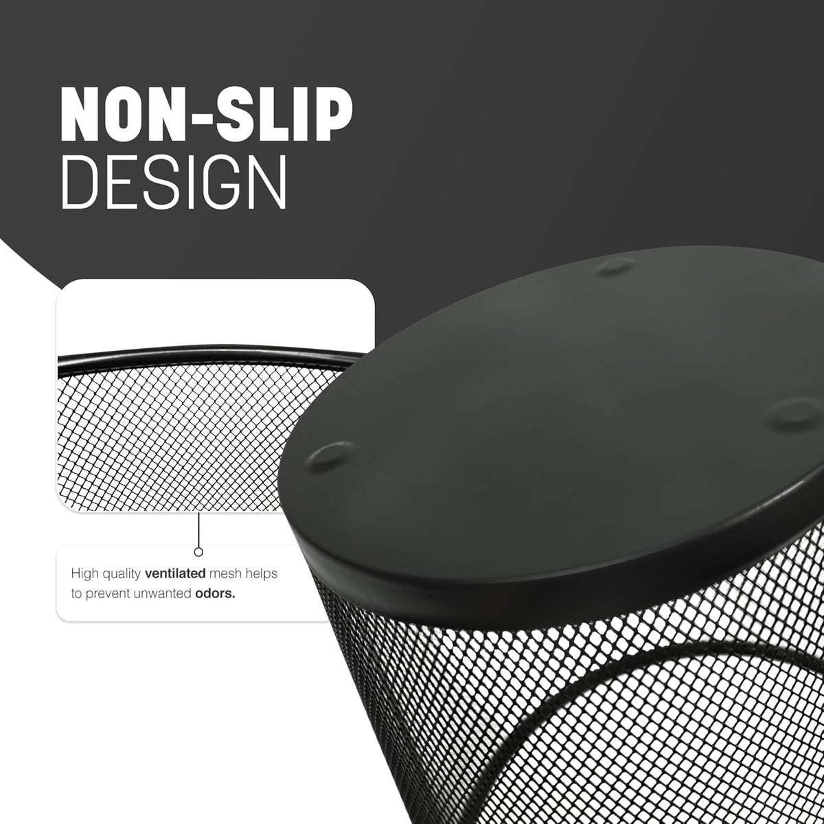 Round Metal Mesh Waste Bin