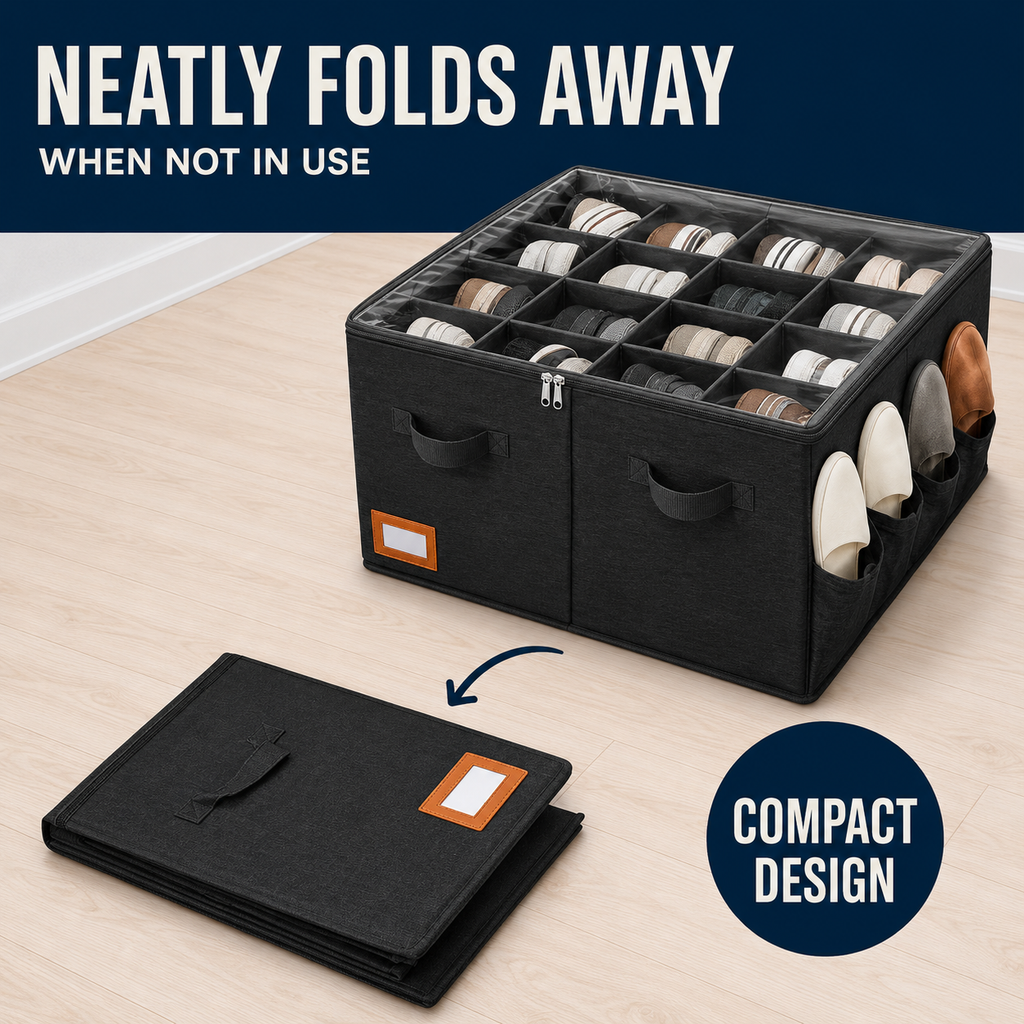 Shoe Storage Organiser Box
