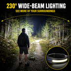 Rechargeable LED Running Waist Light – Adjustable Reflective Belt