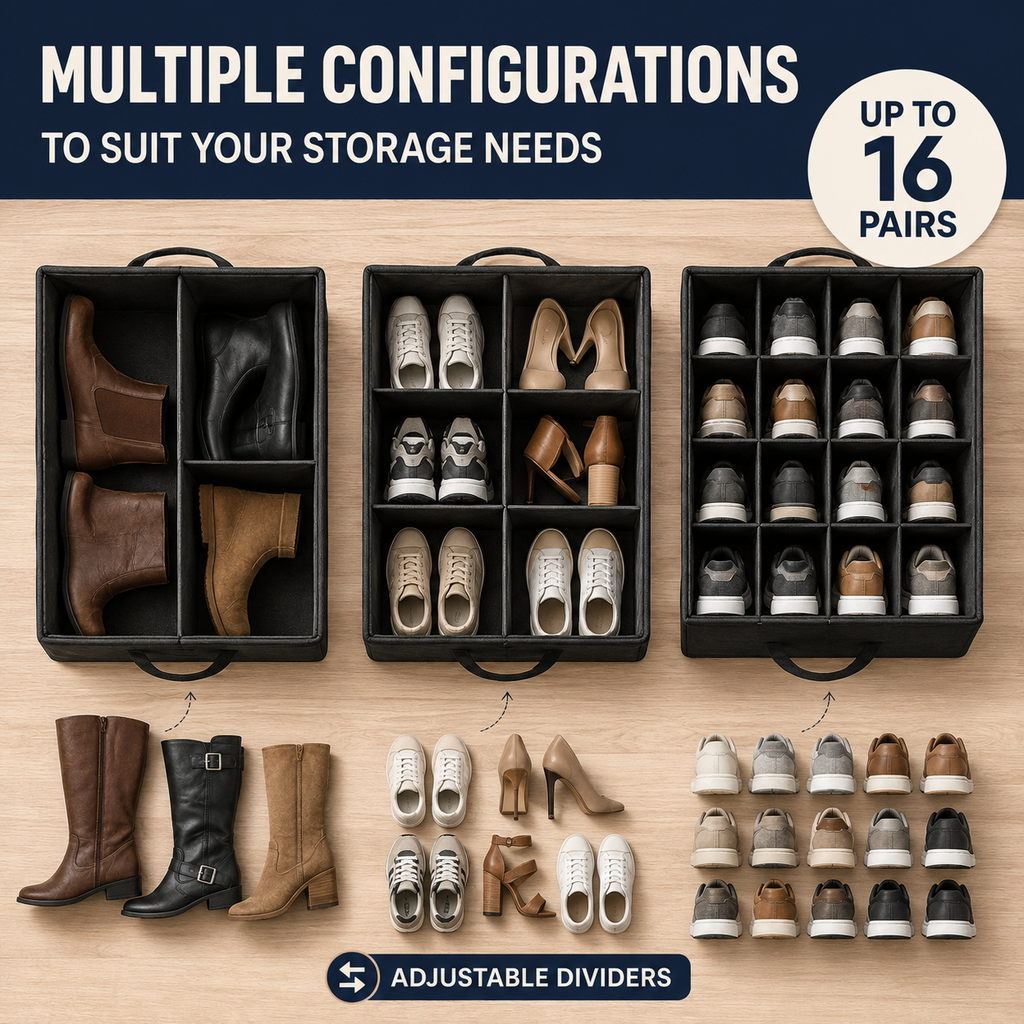 Shoe Storage Organiser Box