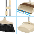Long Handled Broom And Dustpan Set