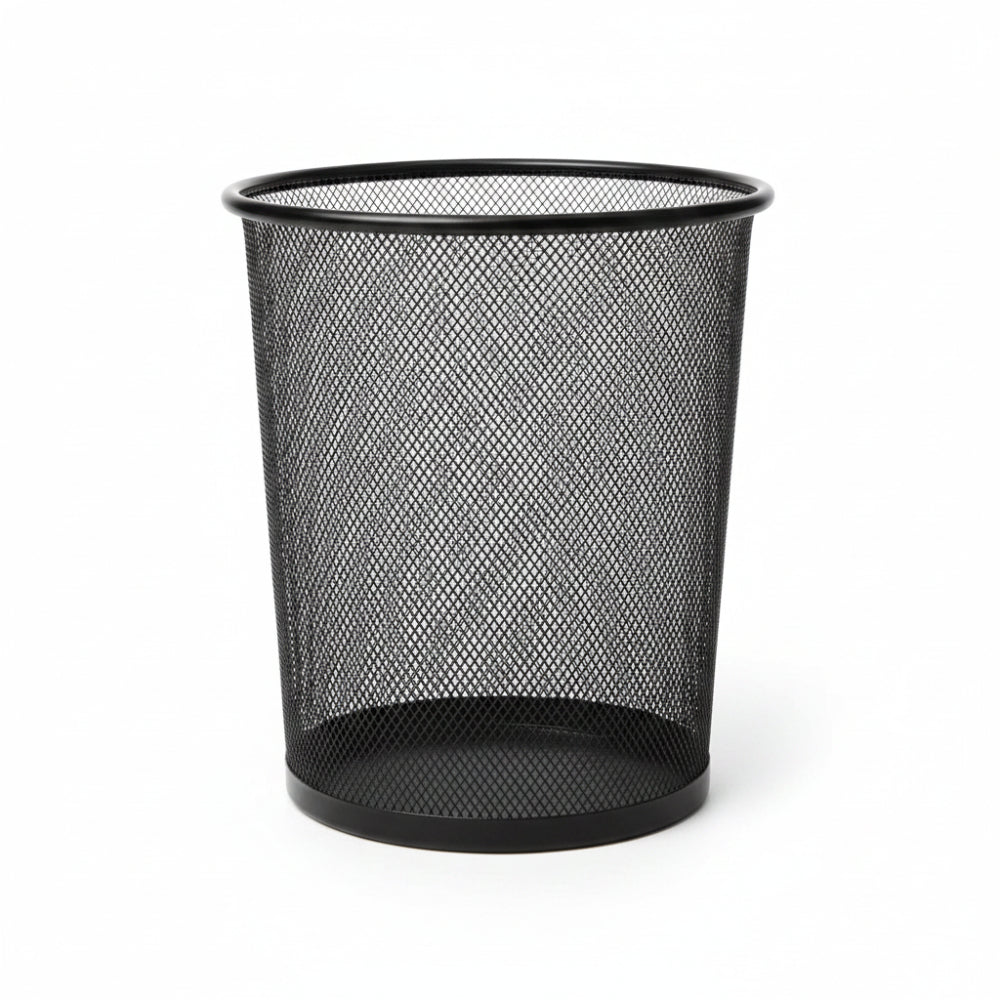 Round Metal Mesh Waste Bin