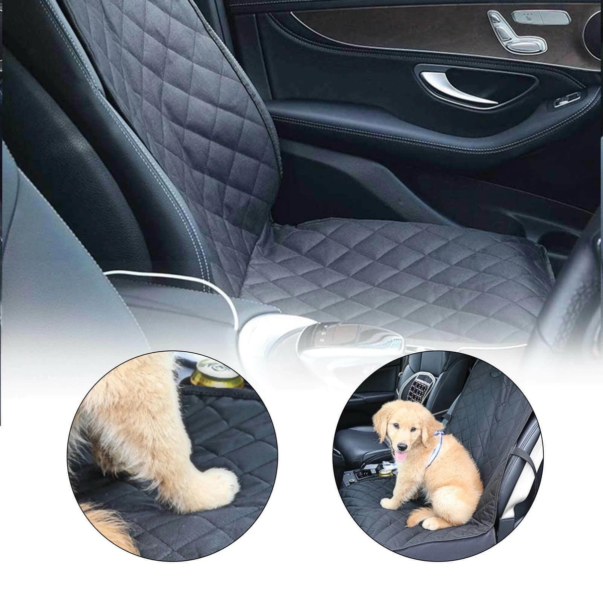 Pet Waterproof Front Car Seat Cover