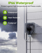 Weatherproof Outdoor Extension Socket