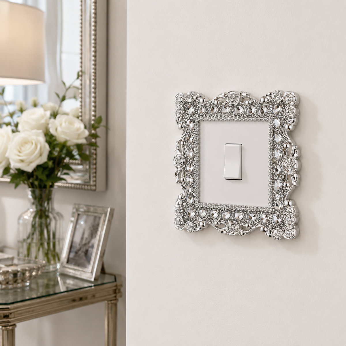 Decorative Plastic Switch Surround Stickers