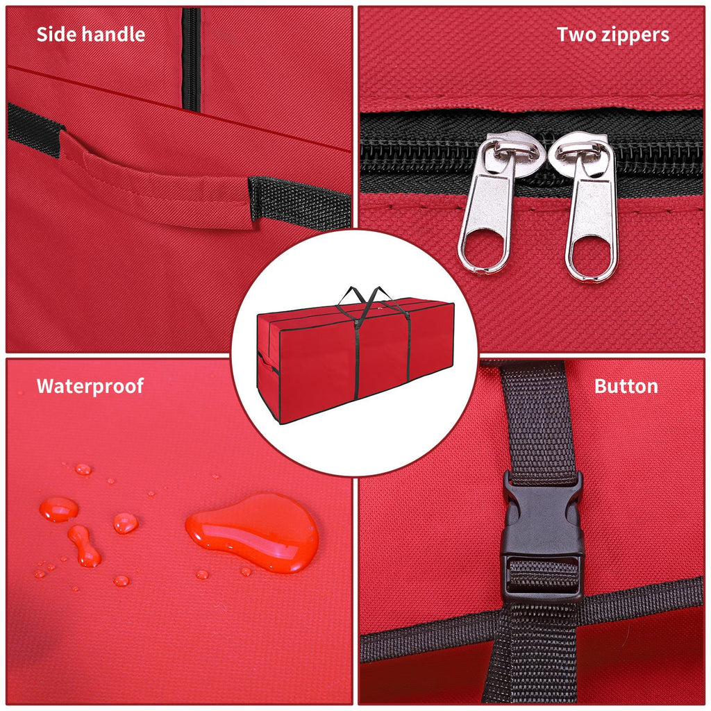 VINSANI RED XMAS BAG 0000502
