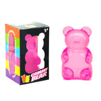 Squishy Fidget Toy – Fun Squeeze Toy in Cute Designs – Gummy Bear – Pink