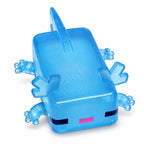 Squishy Fidget Toy – Fun Squeeze Toy in Cute Designs – Block Axolotl – Blue