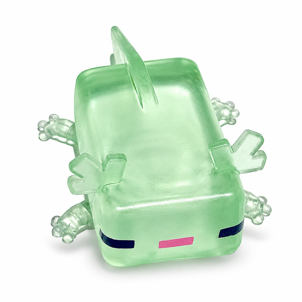 Squishy Fidget Toy – Fun Squeeze Toy in Cute Designs – Block Axolotl – Green
