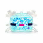 Squishy Fidget Toy – Fun Squeeze Toy in Cute Designs – Pixel Axolotl – Blue
