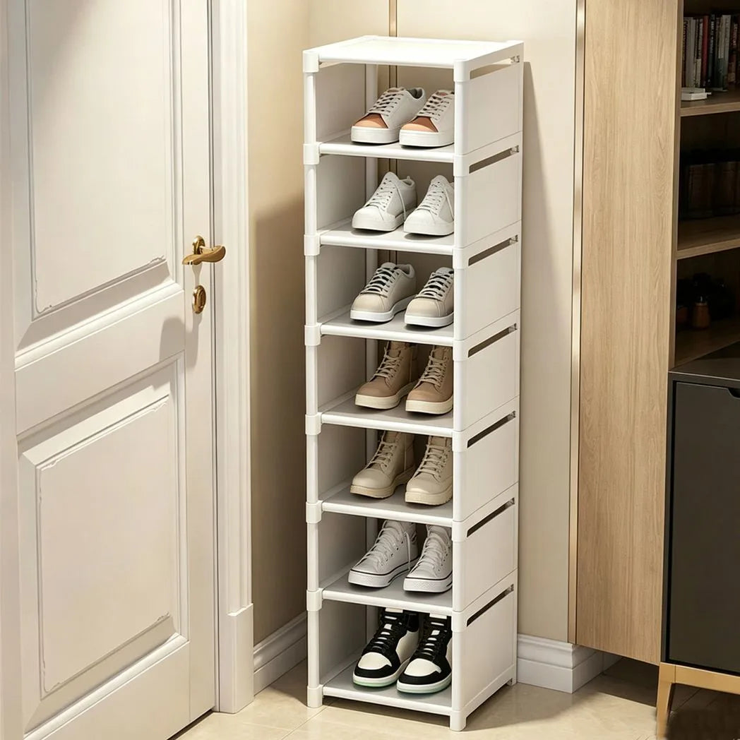 Shoe Rack Metal Shoes Cabinet Storage Organiser Shoe Rack Stand UK-8 Tier