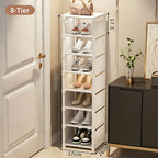 Shoe Rack Metal Shoes Cabinet Storage Organiser Shoe Rack Stand UK-8 Tier